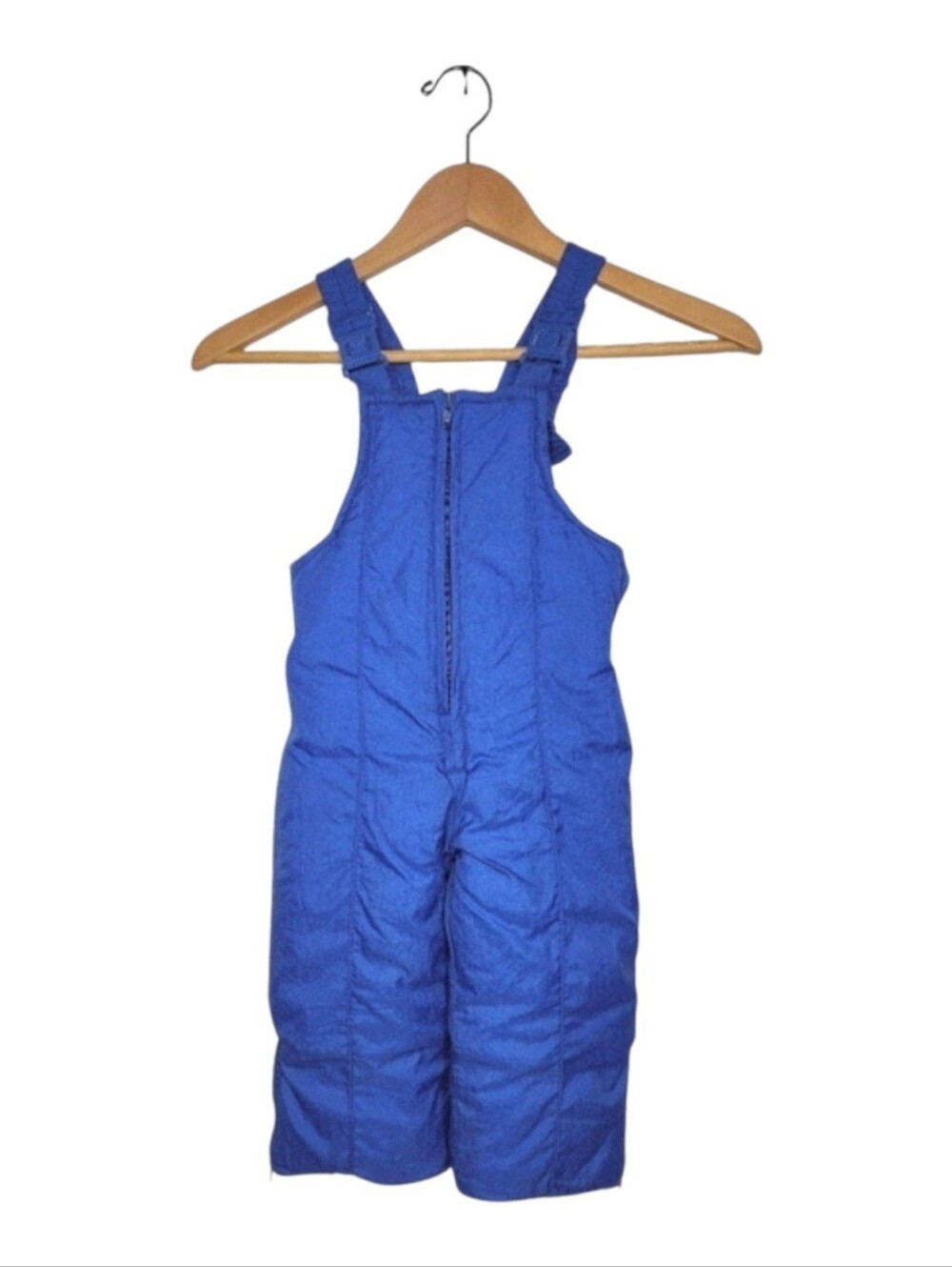 Vintage Ski S.L.O.P.E. Toddler Blue Insulated Snow Bib Overalls 2T